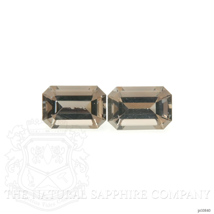 0.96 Ct.Tw. Smokey Quartz Pair from Madagascar