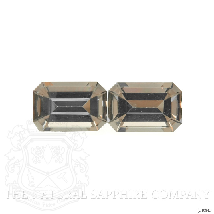 1.00 Ct.Tw. Smokey Quartz Pair from Madagascar