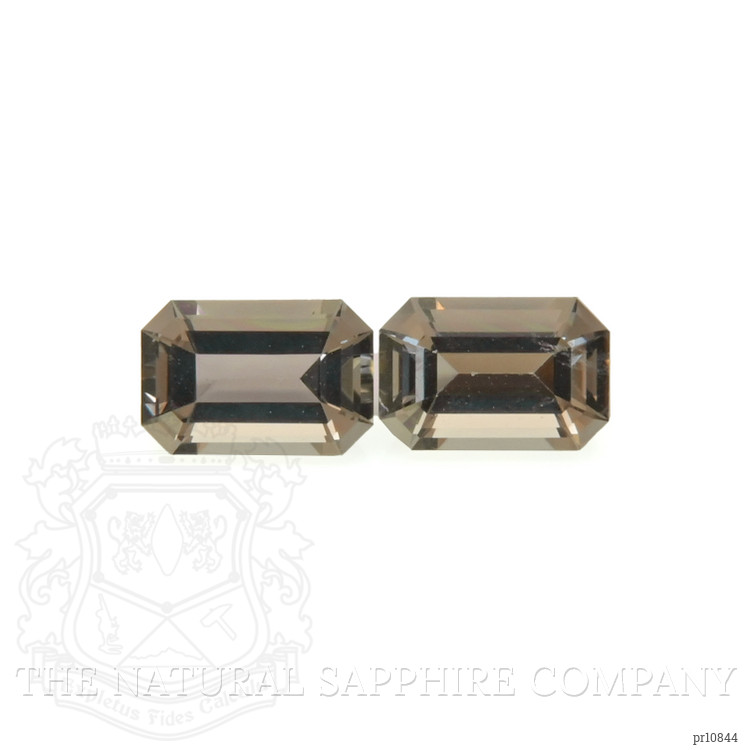 0.89 Ct.Tw. Smokey Quartz Pair from Madagascar