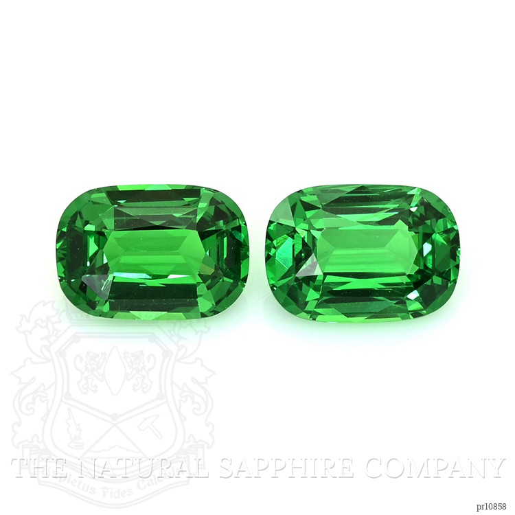 4.11 Ct.Tw. Tsavorite Garnet Pair from Tanzania