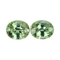 0.86 Ct.Tw. Oval Sapphire Pair