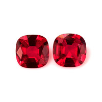 1.63 Ct.Tw.Total Carat Weight Ruby Pair from Mozambique Video