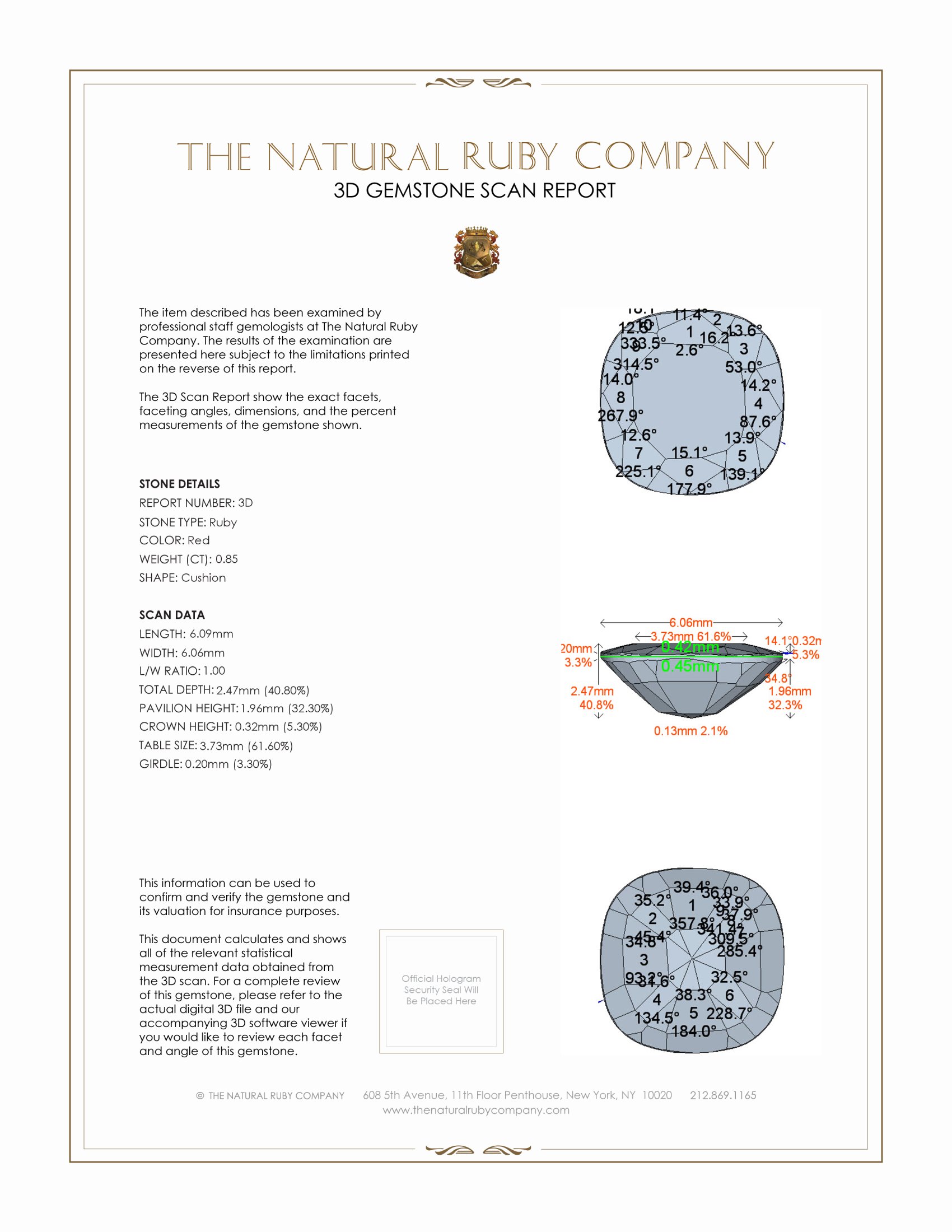 1.63 Ct.Tw. Ruby Pair from Mozambique
