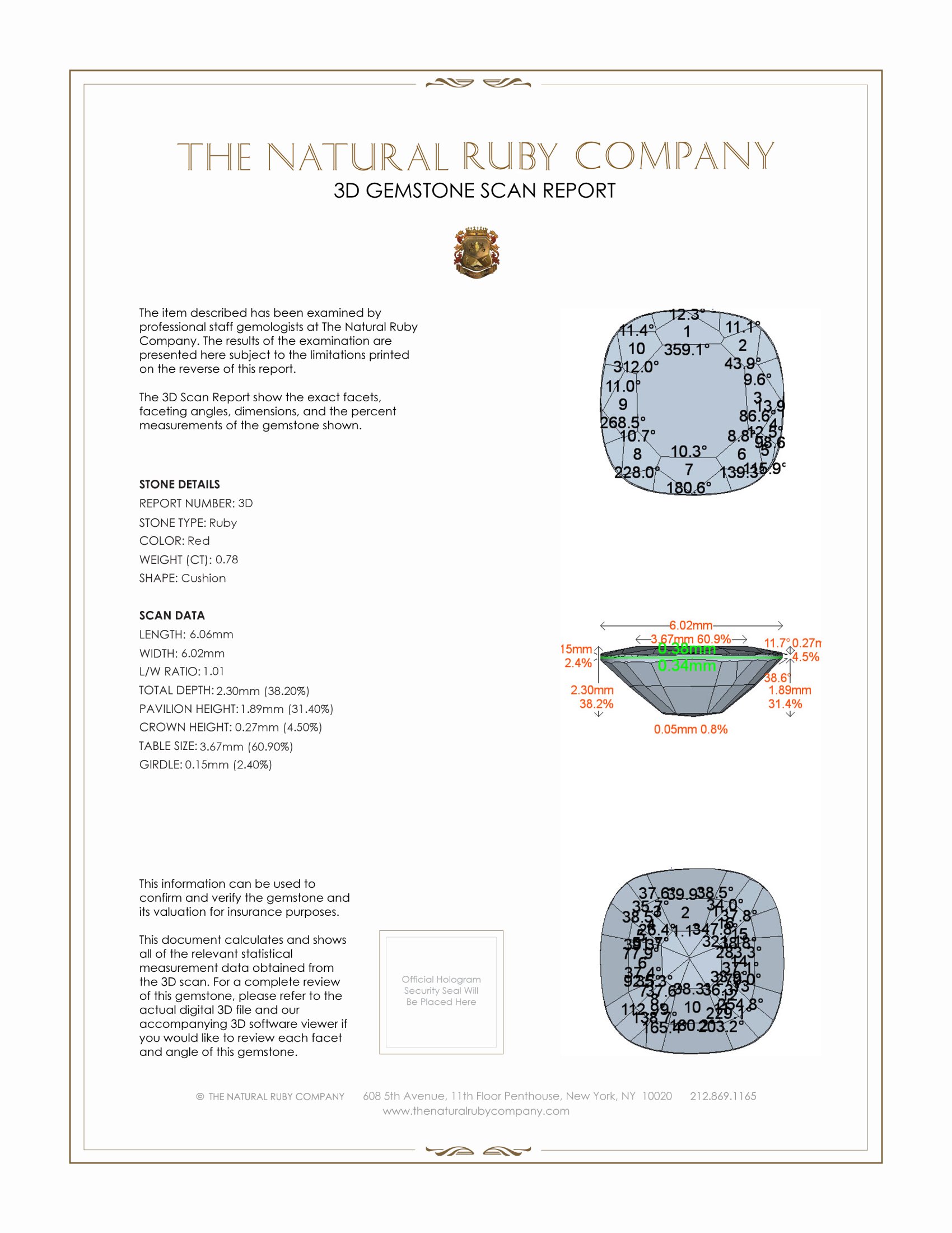 1.63 Ct.Tw. Ruby Pair from Mozambique