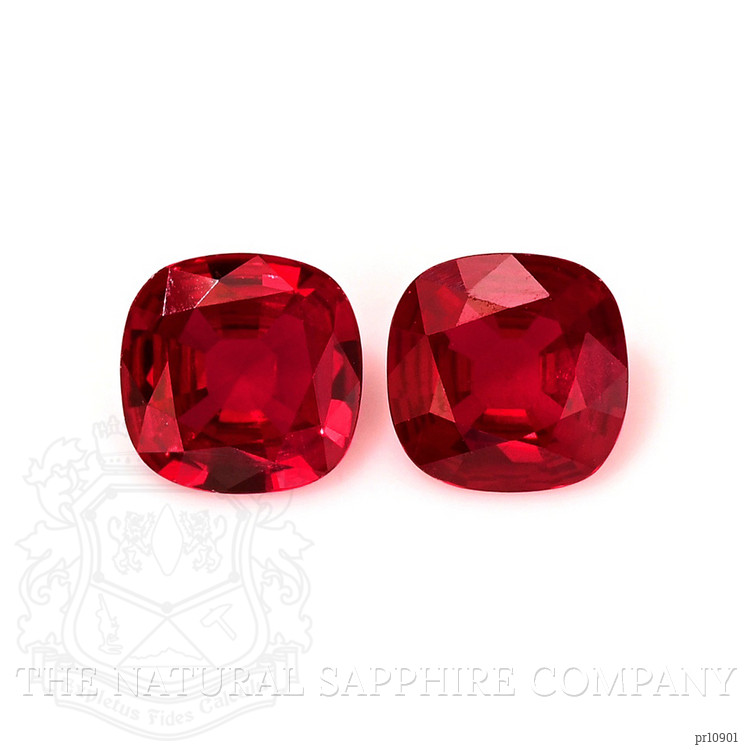 1.53 Ct.Tw. Ruby Pair from Mozambique