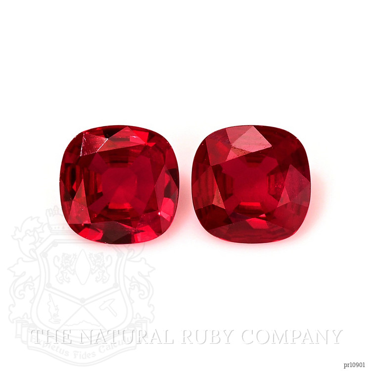 1.53 Ct.Tw. Ruby Pair from Mozambique