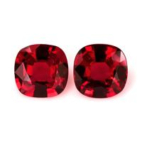 1.58 Ct.Tw.Total Carat Weight Ruby Pair from Mozambique Video