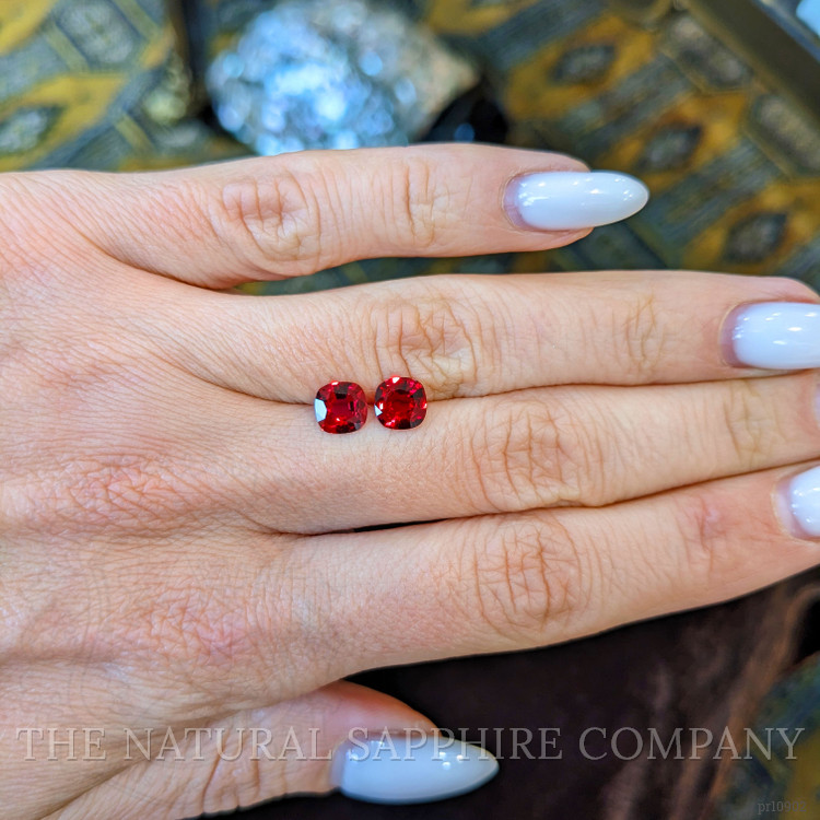 1.58 Ct.Tw. Ruby Pair from Mozambique