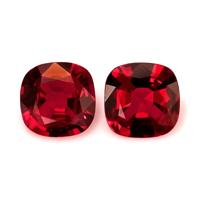 1.64 Ct.Tw.Total Carat Weight Ruby Pair from Mozambique Video