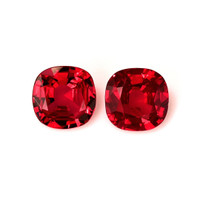 1.71 Ct.Tw.Total Carat Weight Ruby Pair from Mozambique Video