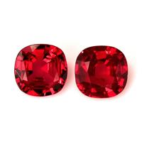 1.71 Ct.Tw.Total Carat Weight Ruby Pair from Mozambique Video