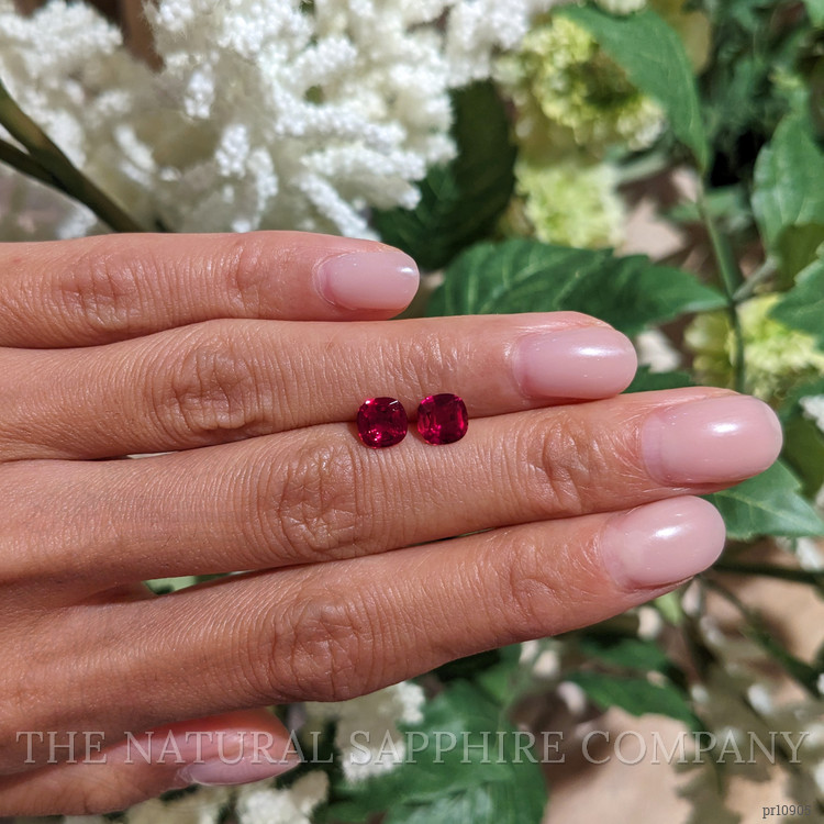 1.71 Ct.Tw. Ruby Pair from Mozambique