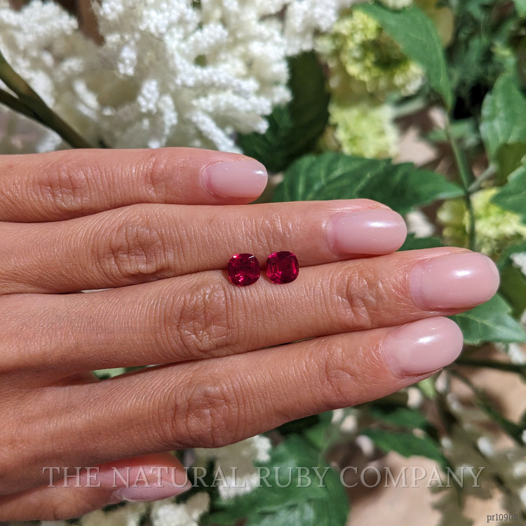 1.71 Ct.Tw. Ruby Pair from Mozambique