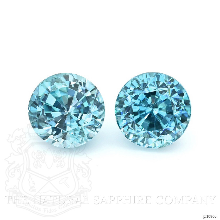 6.49 Ct.Tw. Zircon Pair from Ceylon (Sri Lanka)