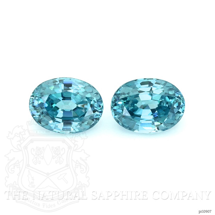 4.28 Ct.Tw. Zircon Pair from Ceylon (Sri Lanka)
