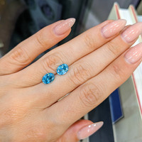 4.28&nbsp;Ct.Tw.Total Carat Weight Zircon Pair from Ceylon (Sri Lanka) Life Style