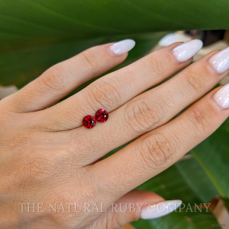1.51 Ct.Tw. Ruby Pair from Mozambique