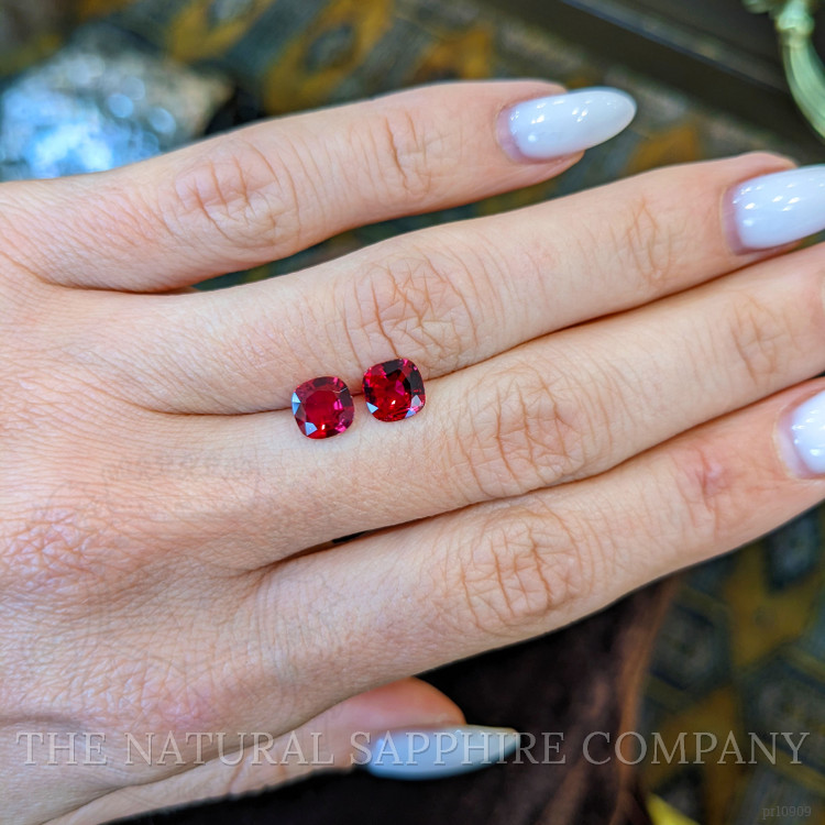 1.51 Ct.Tw. Ruby Pair from Mozambique