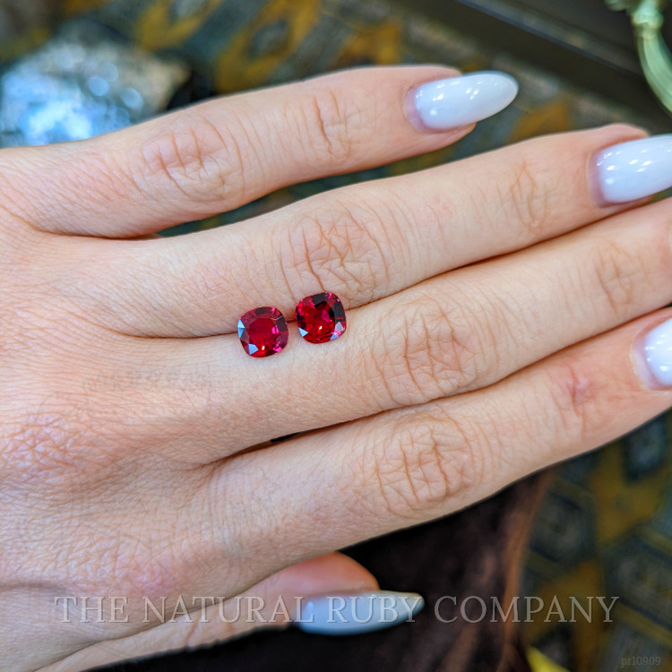 1.51 Ct.Tw. Ruby Pair from Mozambique