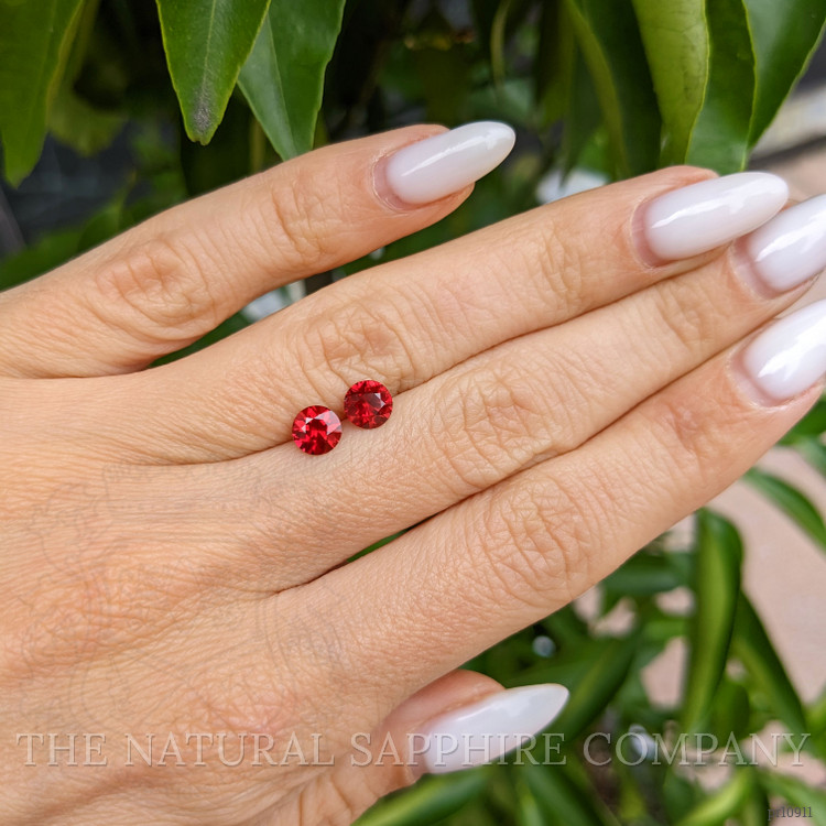 1.45 Ct.Tw. Ruby Pair from Mozambique