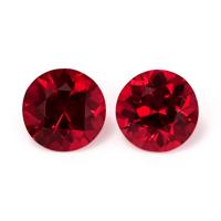1.58&nbsp;Ct.Tw.Total Carat Weight Ruby Pair from Mozambique Video