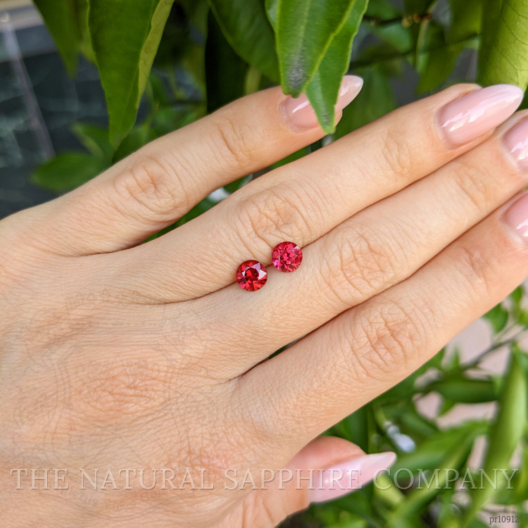 1.58 Ct.Tw. Ruby Pair from Mozambique