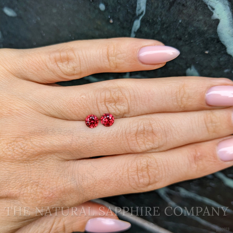 1.20 Ct.Tw. Ruby Pair from Mozambique