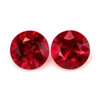 1.10&nbsp;Ct.Tw.Total Carat Weight Ruby Pair from Mozambique Video