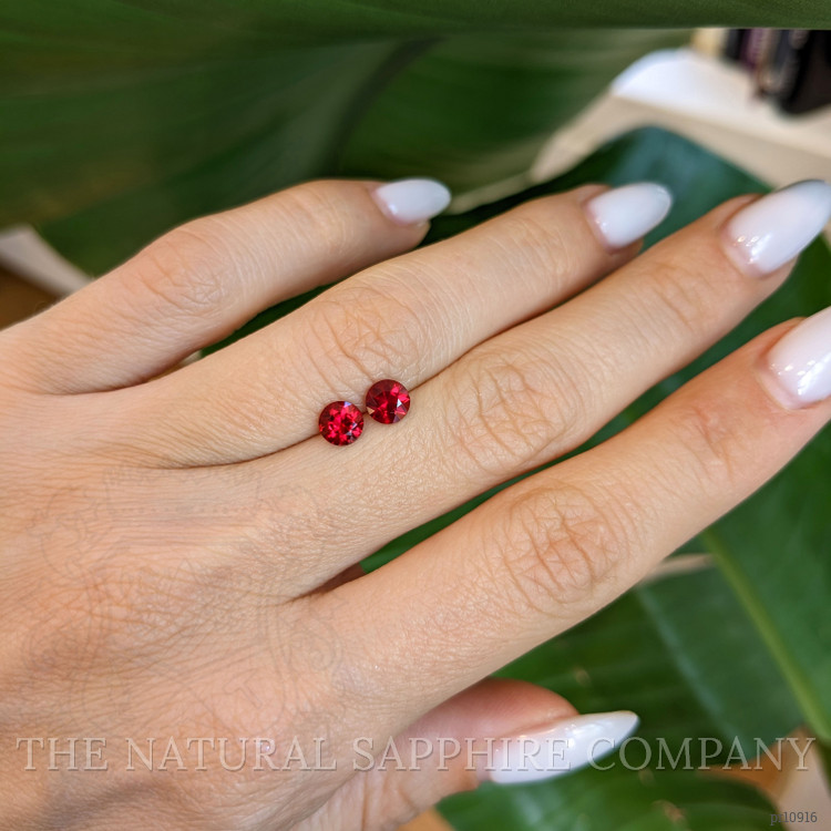 1.10 Ct.Tw. Ruby Pair from Mozambique