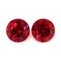 1.22 Ct.Tw.Total Carat Weight Ruby Pair from Mozambique Video