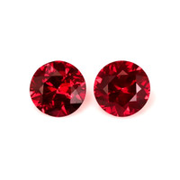 1.03 Ct.Tw.Total Carat Weight Ruby Pair from Mozambique Video
