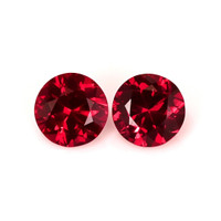 1.16 Ct.Tw.Total Carat Weight Ruby Pair from Mozambique Video