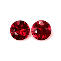 1.01 Ct.Tw.Total Carat Weight Ruby Pair from Mozambique Video