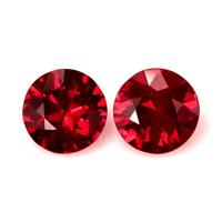 1.01 Ct.Tw.Total Carat Weight Ruby Pair from Mozambique Video