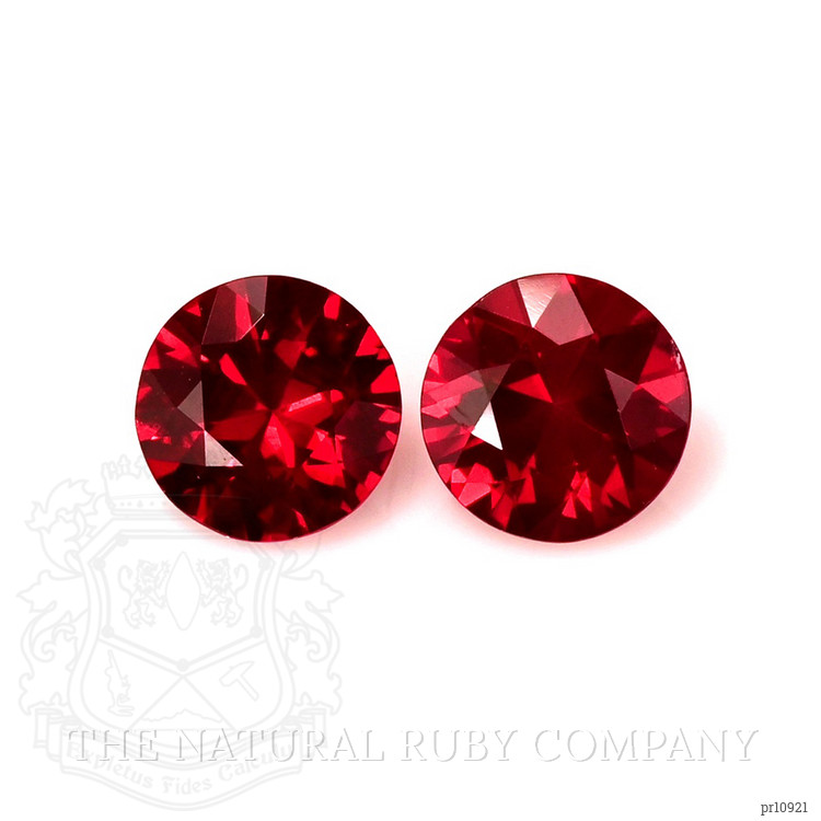 1.01 Ct.Tw. Ruby Pair from Mozambique