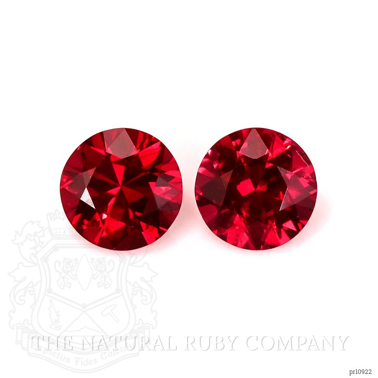 1.12 Ct.Tw. Ruby Pair from Mozambique