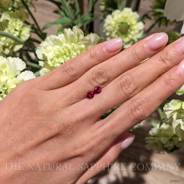 1.19 Ct.Tw. Ruby Pair from Mozambique