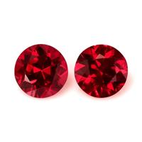 1.21 Ct.Tw.Total Carat Weight Ruby Pair from Mozambique Video