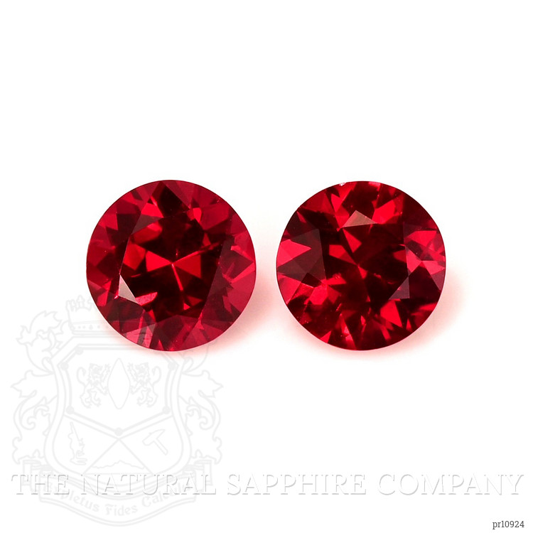 1.21 Ct.Tw. Ruby Pair from Mozambique