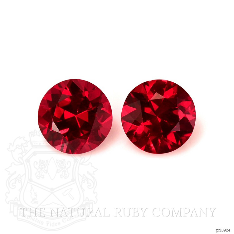 1.21 Ct.Tw. Ruby Pair from Mozambique