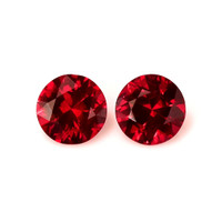 1.12 Ct.Tw.Total Carat Weight Ruby Pair from Mozambique Video