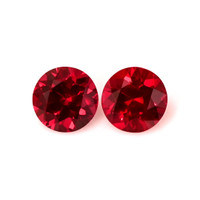 1.25 Ct.Tw.Total Carat Weight Ruby Pair from Mozambique Video