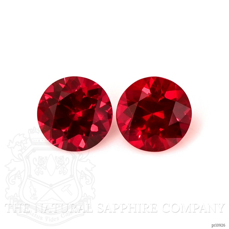 1.25 Ct.Tw. Ruby Pair from Mozambique