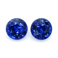 1.76&nbsp;Ct.Tw.Total Carat Weight Blue Sapphire Pair from Ceylon (Sri Lanka) Video