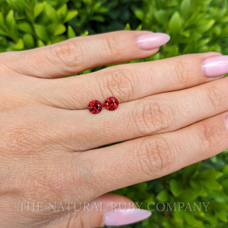 1.30 Ct.Tw. Ruby Pair from Mozambique
