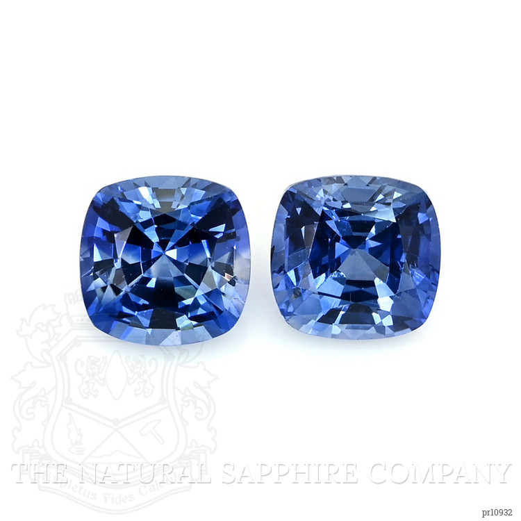 1.47 Ct.Tw. Blue Sapphire Pair from Ceylon (Sri Lanka)