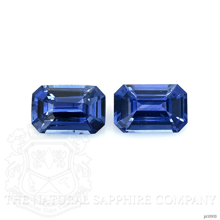 1.13 Ct.Tw. Blue Sapphire Pair from Ceylon (Sri Lanka)