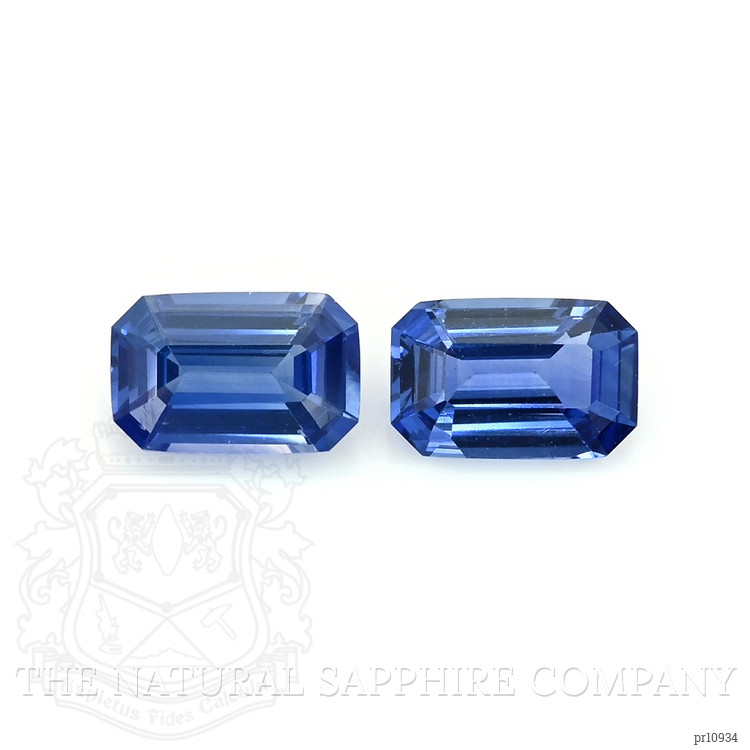 1.06 Ct.Tw. Blue Sapphire Pair from Ceylon (Sri Lanka)
