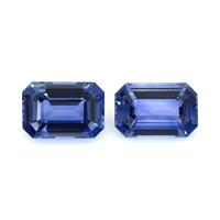 1.26&nbsp;Ct.Tw.Total Carat Weight Blue Sapphire Pair from Ceylon (Sri Lanka) Video