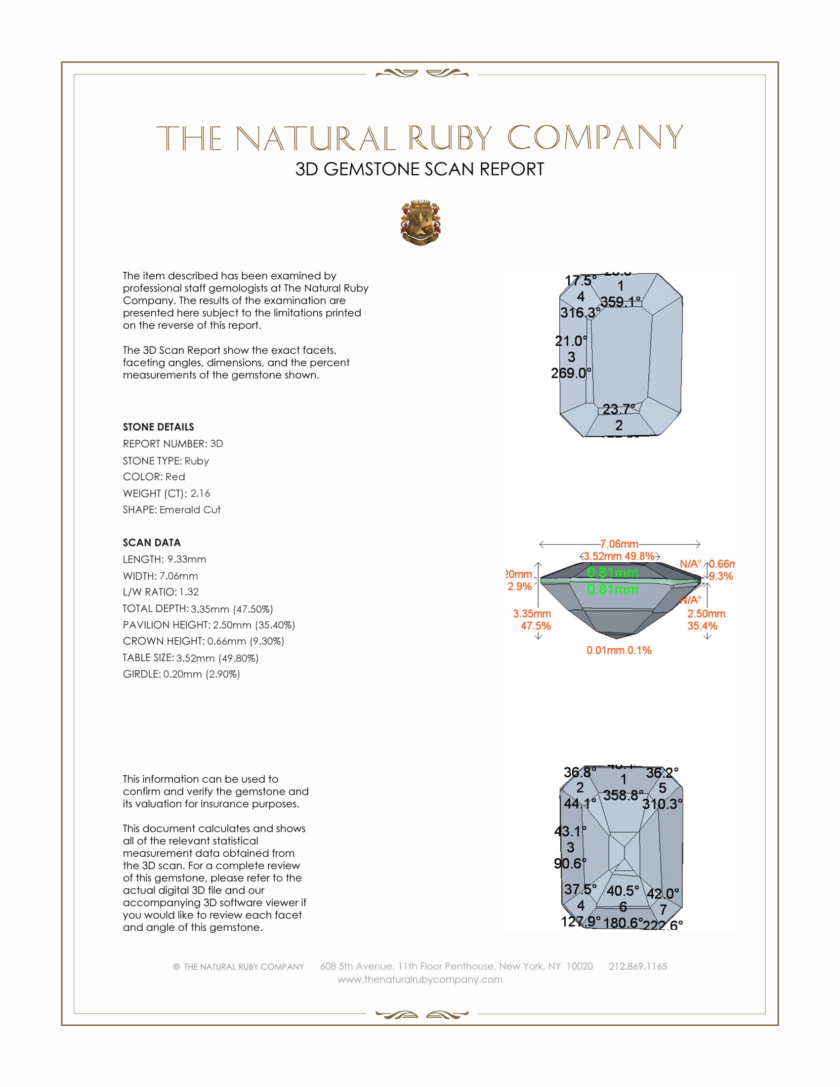 4.44 Ct.Tw. Ruby Pair from Mozambique